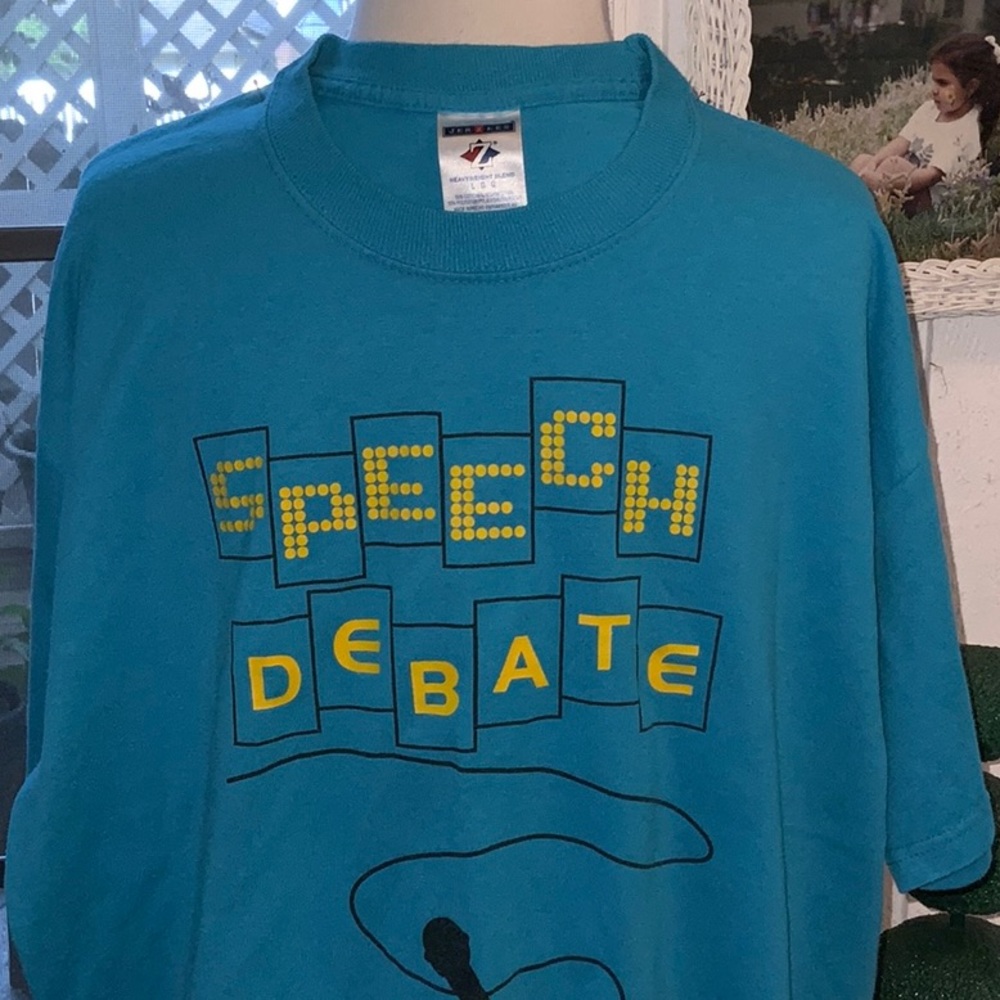 Speech debate T-shirt